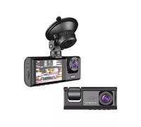 TELECAMERA PER AUTO DASHCAM FULL HD DVR CAR VIDEO 3 CAM DA RETROMARCIA