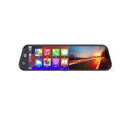 Telecamera per Auto Specchio per auto DVR 4K Wireless Carplay e Android Auto Videoregistratore 1080P Telecamera posteriore Navigazione GPS WIFI Dashcam Auto Grandangolo(A54-6M RCC-BL,128G)