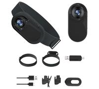 Telecamera Per Azioni Sportive - Telecamera Per Corpo Sportivo Stabile, Telecamera Di Sicurezza Domestica Multiuso | Telecamera Portatile Per Collare Wireless HD 1080p Con Registrazioni Video, Telecam