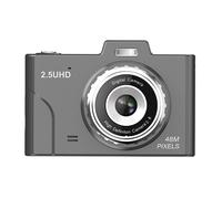 Telecamera per bambini 1080P con zoom ottico 8X, mini telecamera CCD per bambini - Nera