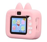 Telecamera per Bambini, Doppia Fotocamera HD con un Aspetto Carino Design per Gatti Piccole Fotocamera Leggera per Ragazzi, Adatti per Compleanni, Festival e Altre Situazioni