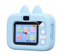Telecamera per Bambini, Doppia Fotocamera HD con un Aspetto Carino Design per Gatti Piccole Fotocamera Leggera per Ragazzi, Adatti per Compleanni, Festival e Altre Situazioni