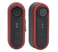 Telecamera per Bici con Fanale Posteriore, Telecamera Posteriore per Bici Grandangolare 1080P HD 150° con 6 modalità di Illuminazione Regolabili, Supporta L'interconnessione del