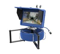 Telecamera per Condotte, Telecamera fognaria, telecamera for ispezione con tubazione fognaria da 10 pollici for il misuratore video tastiera wireless WiFi HD 1080p Endoscopio industriale for tubo di s