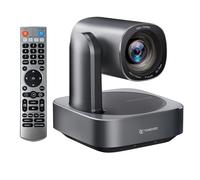 Telecamera per conferenze PTZ 20x Zoom Ottico,TONVEO USB/HDMI/LAN IP Telecamera Streaming Live,1080P 60fps di Videoconferenza Compatibile con Zoom Team vMix OBS Facebook