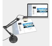 Telecamera per Documenti USB, Visualizzatore di Documenti, per Insegnanti, Telecamera HD, Stazione di Lavoro Virtuale per L'Apprendimento a Distanza, per Os X Superiore a 10.11, Win Xp, Win 7, Win 8