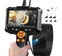 Telecamera per endoscopio con schermo IPS HD da 4,3 pollici Telecamera per periscopio HD1080P con luci a 8 LED Telecamera di ispezione impermeabile IP67 per auto