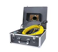 Telecamera per Fognature, 7 pollici DVR 30m 50m 1080p HD Videocamera di ispezione del tubo dell'endoscopio industriale dell'obiettivo della fotocamera dual(30m)