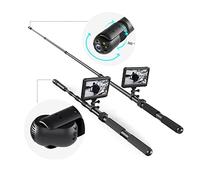 Telecamera per Fognature, 7 pollici LCD 1080p 360 ° Laurea Rotating Life Detector Detector Funzione Funzione 8 LED for il salvataggio dell'incidente del terremoto
