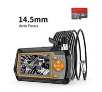 Telecamera per Fognature, Endoscopio industriale Dual-Lens 1080p 5.5mm HD Telecamera di ispezione con 4,3" IPS. Telecamera di ispezione della telecamera serpente dello schermo 3 2 GB TF. Carta(5m,14.