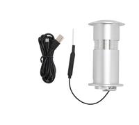 Telecamera per Foro per Porta per Controllo APP TUYA, Telecomando Wireless per Casa Intelligente, Telecamera per Spioncino Elettronico per Monitoraggio Porta di (SILVER)