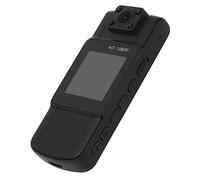 Telecamera per il Corpo con Audio, Mini Telecamera per il Corpo 1080P con Visione Notturna a Infrarossi, Telecamera Indossata per il Parto Al Chiuso, Rilevamento del Movimento,