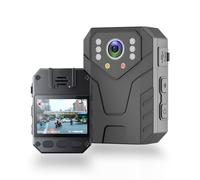 Telecamera per il corpo WiFi, 4K Ultra HD Body Cam con registrazione audio e video, videocamera indossata dal corpo della polizia per le forze dell'ordine, telecamera per azione impermeabile antiurto