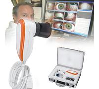 Telecamera Per Iridologia,5 Milioni Di Pixel Ad Alta Risoluzione 2560*1920 Interfaccia Usb2.0 Telecamera Per Analisi Iride Con Obiettivo Hd 30x Iris,Analizzatore Di Computer Telecamera Per Computer