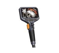 Telecamera per l'ispezione dei tubi, Endoscopio Articolato Da 3,9 Mm, Telecamera Endoscopica Bidirezionale IPS 4,5 Pollici Con Sterzo A 360°, Tubo Metallico Flessibile 1,2 M