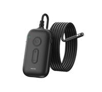 Telecamera per l'ispezione dei tubi, Telecamera Endoscopica Wireless Da 3 Pezzi, Doppia Lente, WiFi, Periscopio, For Ispezione Auto, Impermeabile Con Tubo Rigido