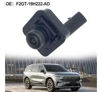 Telecamera per parcheggio paraurti anteriore, in ABS, 12 V, colore nero, compatibile con Edge 2015-2016 OEM F2GT-19H222-AD / F2GT-19H222-AB, per una facile installazione, resistente all'usura