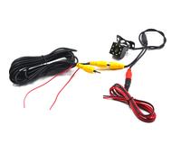 Telecamera per retromarcia per auto 8 LED visione notturna grandangolare immagine a colori HD impermeabile parcheggio di Backup universale retromarcia