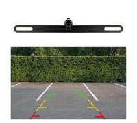 Telecamera Per Retromarcia Per Auto HD Impermeabile Piccola Farfalla Telaio Targa Visione Notturna CCD Per Auto Di Backup Telecamera Posteriore