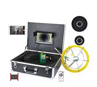 Telecamera per scarichi, Telecamera for la conduttura della fotocamera fognaria da 9 pollici WIFI Wireless 1 7 mm di telecamera endoscopio industriale impermeabile Video 2 0m/30m/40m/50m(F9119WF-30M)