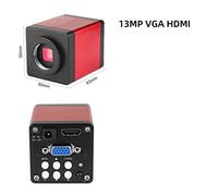 Telecamera per visione artificiale Pieno HD 2K 48MP 21MP Video Lab. VGA HDMI USB. Fotocamera del microscopio 13. 0x 180x. Zoom c montaggio lente for PCB. Guarda la saldatura della riparazione del tele