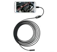 Telecamera periscopio industriale impermeabile 2M con regolazione della luce a 6 LED e interfaccia USB per riparazione auto e ispezione tecnica