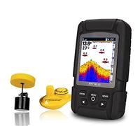 Telecamera Pesca Subacquea, Impermeabile Fish Finder Monitor 2-in-1 Sonar Sonar wireless Trasduttore cablato ecoscandaglio(FF718LICD)