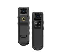 Telecamera portatile ad altissima definizione da 2,5K, telecamera for il corpo umano della polizia, dispositivo di visione notturna a infrarossi, mini registratore digitale