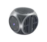 Telecamera Portatile HD 1080P con Visione Notturna A Infrarossi e Rilevamento del Movimento, Videocamera di Sicurezza Spia per La Sicurezza