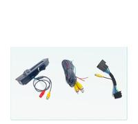 Telecamera Posterio Per Ford Per Fiesta MK8 HB 2022 2021 2020 2019 2018 2017 Telecamera Di Retromarcia Con Visione Notturna E Maniglia Del Bagagliaio Retrocamera Auto(For Sync 2.5)