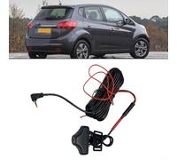 Telecamera posteriore AHD 1080P 4 pin per dashcam, telecamera posteriore impermeabile con display IPS HD, facile installazione, supporto per retromarcia, colore nero