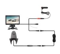 Telecamera Posteriore AHD 1080P Luce Freno Telecamera Retromarcia Con Monitor Da 7 Pollici Per VW Per Transporter Per Crafter Retrocamera(Cigarette Lighter)