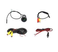 Telecamera Posteriore Auto AHD 1080P Telecamera Retromarcia Auto Universale Foratura 18.5MM CCD Visione Notturna 180 Gradi HD Telecamera Retromarcia Parcheggio(AHD 1080P)