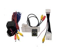 Telecamera Posteriore Auto Per Dacia Per Duster 2009 2010 2011 2012 2013 2014 2015 2016 2017 2018 2019 Traiettoria Dinamica HD Car Rear View Reverse Backup Camera Retrocamera Auto(12LED,Fixed Parking