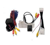 Telecamera Posteriore Auto Per Dacia Per Duster 2009 2010 2011 2012 2013 2014 2015 2016 2017 2018 2019 Traiettoria Dinamica HD Car Rear View Reverse Backup Camera Retrocamera Auto(No LED,Dynamic Traje