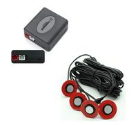 Telecamera Posteriore Auto Sensore Piano 13 Mm Per Paraurti Posteriore Sensore Parcheggio 16 Mm Con Profondità Regolabile Per Assistere Il Paraurti Posteriore(Sliver)