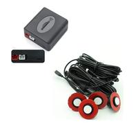 Telecamera Posteriore Auto Sensore Piano 13 Mm Per Paraurti Posteriore Sensore Parcheggio 16 Mm Con Profondità Regolabile Per Assistere Il Paraurti Posteriore(Bianco)