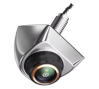 Telecamera Posteriore Auto Telecamere Retromarcia 1080P Full HD Telecamera Per Auto CVBS AHD Con Visione Notturna Grandangolare 170° Obiettivo Fisheye Rever Parking Bianco-720P(Silver-720P)