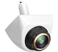Telecamera Posteriore Auto Telecamere Retromarcia Per Auto AHD CVBS 1080P Immagine Full HD Obiettivo Grandangolare Fisheye Visione Notturna Back-up 170° Parcheggio Bianco-720P(White-1080P)