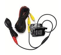 Telecamera Posteriore Camper Camion Autobus Telecamera Posteriore HD Grandangolare 12 V 24V Include Cavo Per RCA 15M Retromarcia Infrarossi Visione Notturna 18LED