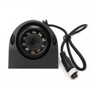 telecamera posteriore Connettore aeronautico AHD 1080P Telecamera posteriore laterale 9 LED IR impermeabili per sistema di registrazione MDVR per camion(12V)