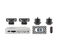 Telecamera Posteriore DVR Bird's-Eye Surround View System AHD HDMI 360° 3D Telecamera Panoramica Per Auto Per Enclave GL8 Refit Per Regal E Altri Modelli(With Calibration 64G)