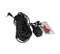 Telecamera posteriore DVR per auto, 4 pin, 2,5 mm, 12 V, ABS, nera, con cavo di prolunga di alimentazione, design a installazione rapida per la maggior parte dei veicoli, installazione compatibile con