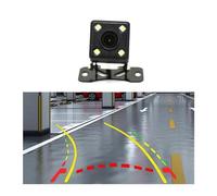 Telecamera posteriore impermeabile per auto, telecamera grandangolare 170 HD CCD 12 lampada Visioni notturne Backup Retromarcia Parcheggio Assist Telecamere Impermeabile telecamera posteriore (Lamp 4