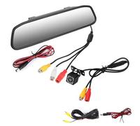 Telecamera Posteriore Lettore 12 V Specchietto Interno Telecamera Posteriore Monitor Parcheggio Schermo 4,3 Pollici Display Video HD DVD PDC Parktronics(Mirror camera)