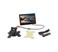 Telecamera posteriore Monitor Per Auto LCD TFT 7 Pollici Telecamera Posteriore Monitor Per Poggiatesta Lettore DVD Videoregistratore Supporto Rotazione Kit Retromarcia