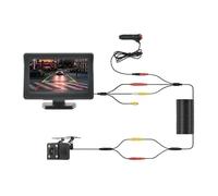 Telecamera Posteriore Monitor Per Telecamera Posteriore Per Auto 4,3 Pollici Per Telecamera Retromarcia A Per LED Schermo TFT LCD Per Parcheggio Veicoli(430A-CL-4LED-7M)
