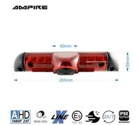 Telecamera posteriore parcheggio AMPIRE KVA-DUCATO compatibile con Fiat Ducat...