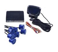 Telecamera posteriore per auto 1 Set Di Sensori Di Parcheggio Per Auto, Display Con 4 Sensori Per Tutte Le Auto, Assistenza Alla Retromarcia, Radar Di Backup. Retrocamera Auto(8 blue)