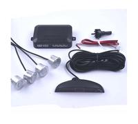 Telecamera posteriore per auto 1 Set Di Sensori Di Parcheggio Per Auto, Display Con 4 Sensori Per Tutte Le Auto, Assistenza Alla Retromarcia, Radar Di Backup. Retrocamera Auto(4 silver)